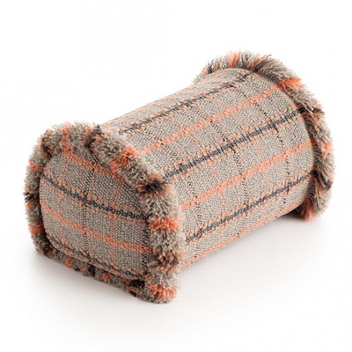 подушка большая-рол tartan terracotta от gan в Череповце