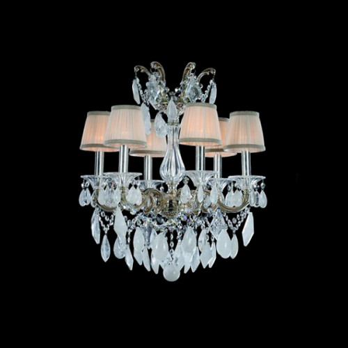 люстра md1102748-6b chrome от illuminati бежевая, хром в Череповце