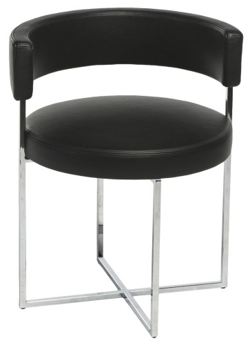 стул sirio black leather в Череповце