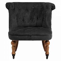 кресло amelie french country chair серый велюр м в Череповце