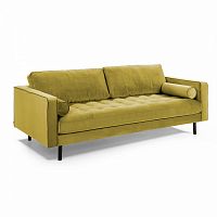 диван bogart sofa 2 двухместный темно-желтый от la forma (ex julia grup) в Череповце