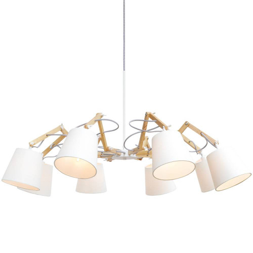 подвесная люстра arte lamp pinoccio a5700lm-8wh в Череповце