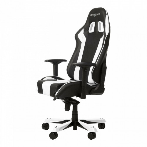 кресло геймерское dxracer king ks06 черно-белое в Череповце