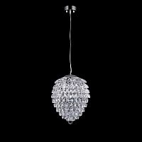 подвесной светильник crystal lux charme sp2+2 led chrome/transparent в Череповце