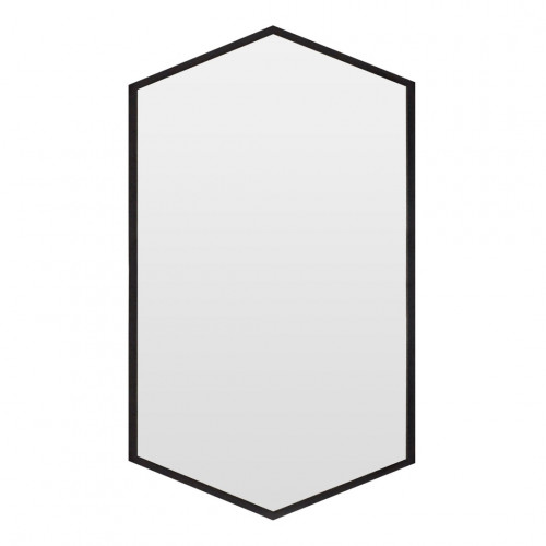 зеркало шестиугольное черное hexagon в Череповце