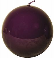 свеча-шар фиолетовая, 8 см в Череповце