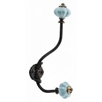 настенный декоративный крючок knobs голубой в Череповце