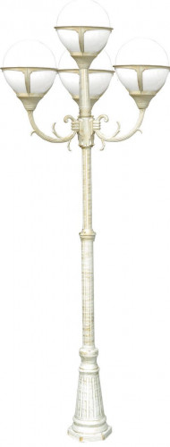 садово-парковый светильник arte lamp monaco a1497pa-4wg в Череповце