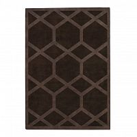 ковер ashton cocoa coffe 150x220 коричневый в Череповце