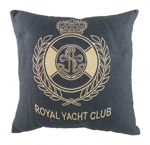 подушка с гербом королевского royal yacht club denim в Череповце