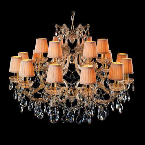 люстра md09054-18a от illuminati прозрачная/золото/желтая в Череповце