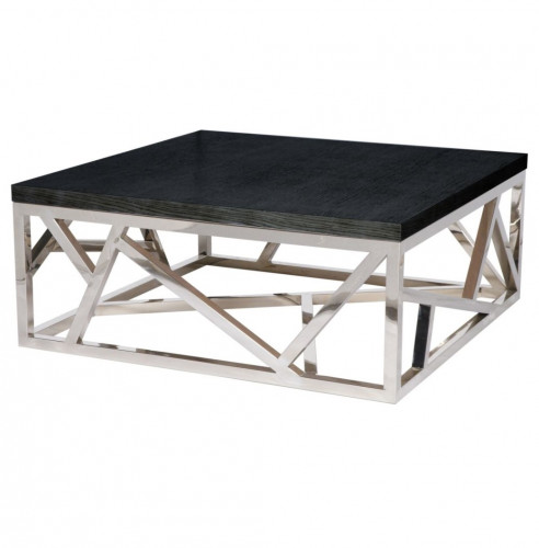 стол журнальный hf14063-2 черный, хром в Череповце