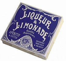 салфетки ликер и лимонад шт.(бумага,хсм) comptoir de famille в Череповце