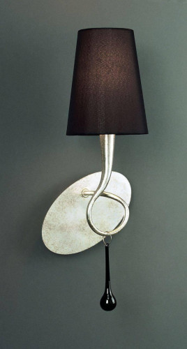 бра mantra paola painted silver 3538 чёрный в Череповце