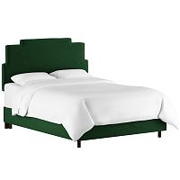 кровать двуспальная 180х200 зеленая paxton emerald velvet в Череповце