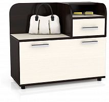 тумба для обуви пэ пять 800, цвет венге/дуб в Череповце