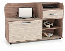 тумба для обуви пэ пять 1050, цвет ясень шимо светлый/ясень шимо тёмный в Череповце