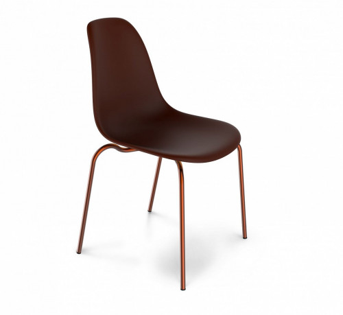 стул dsr коричневый s30 (eames style) в Череповце