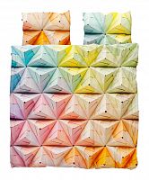постельное белье оригами разноцветный (220*200) в Череповце