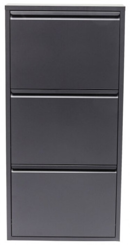 kare design шкаф для обуви caruso, коллекция "карузо" 50*103*14, сталь, серый в Череповце