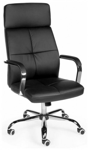 кресло для руководителя norden chairs алекс, обивка: искусственная кожа, цвет: экокожа черная в Череповце