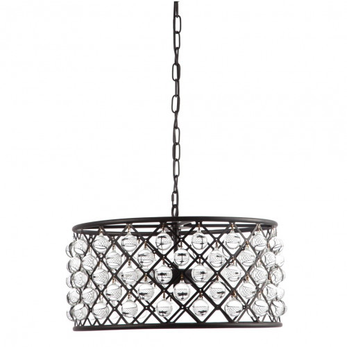 люстра cassiel чёрная, прозрачная в Череповце