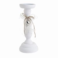 подсвечник белый фигурный, 23 см в Череповце
