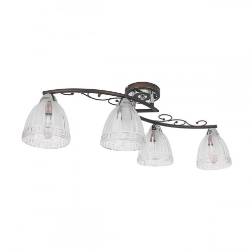 потолочная люстра idlamp nield 232/4pf-blackchrome в Череповце