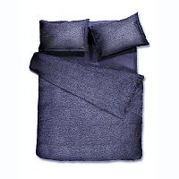комплект постельного белья decoflux сатин 1.5 спальный indigo dots в Череповце