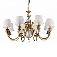 люстра newport 8 от delight collection белая/прозрачная/бронзовая в Череповце