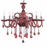 подвесная люстра ideal lux giudecca sp8 rosso в Череповце