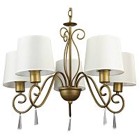 подвесная люстра arte lamp carolina a9239lm-5br в Череповце