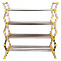 gromell halki складная этажерка для обуви 4-х ярусная в Череповце