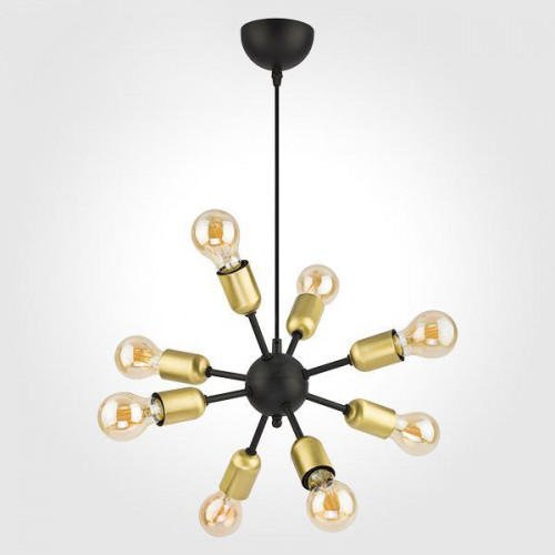 подвесная люстра tk lighting 1468 estrella black в Череповце