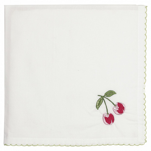 салфетка cherry red w/embroidery в Череповце