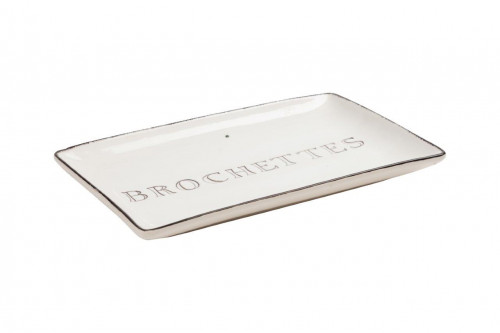 декоративное блюдо brochettes white в Череповце