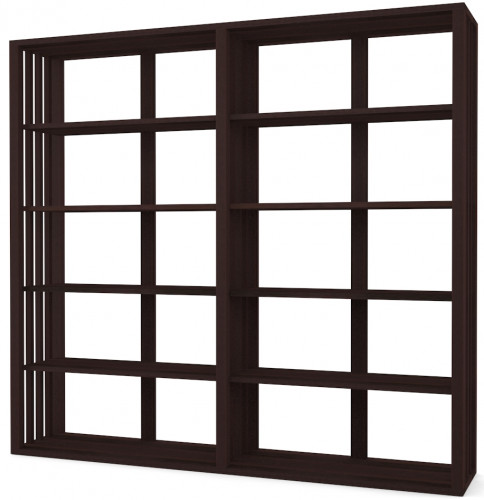 стеллаж dilan black (230*44*212) в Череповце