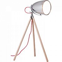 лампа настольная chromatic tripod на деревянном штативе в Череповце