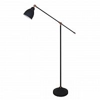 торшер arte lamp braccio a2054pn-1bk в Череповце