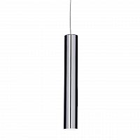 подвесной светодиодный светильник ideal lux ultrathin sp1 small round cromo в Череповце