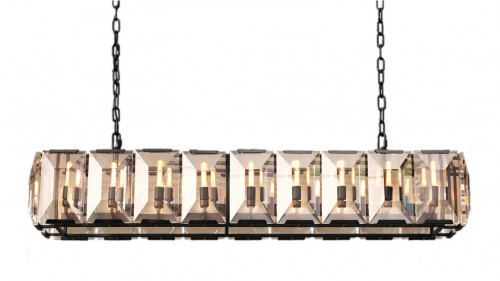 люстра harlow l130 черное основание, прозрачное стекло в Череповце