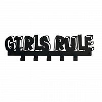 вешалка girls rule черная в Череповце