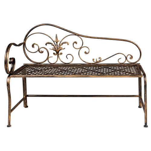 металлическая скамья «лемож» (королевская бронза) в Череповце