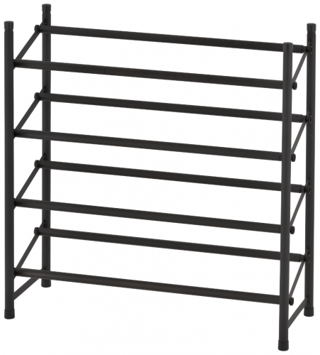 unistor avenue четырехярусная этажерка для обуви раздвижная, 4-х ярусная полка подставка для обуви напольная в Череповце