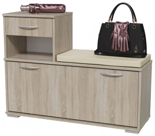 тумба под обувь лира, цвет дуб сонома в Череповце