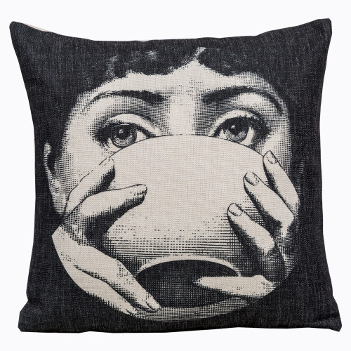 арт-подушка tea time fornasetti в Череповце