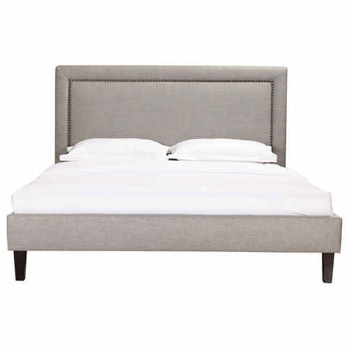 кровать двуспальная 160х200 серая laval upholstered в Череповце