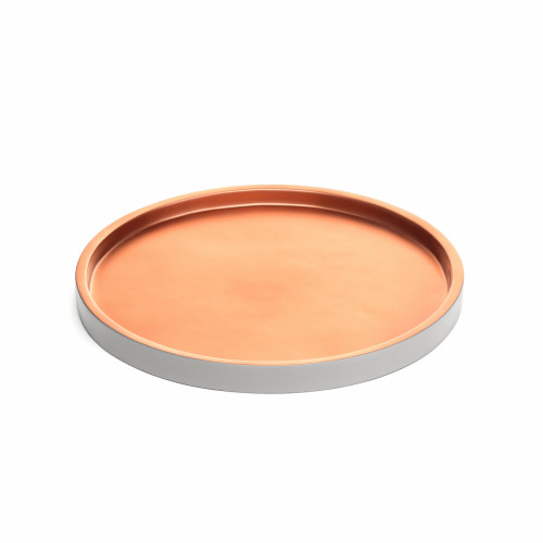 поднос shaoguan диаметр 16 светло-серый в Череповце