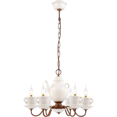 подвесная люстра arte lamp servizio a6483lm-6wh в Череповце