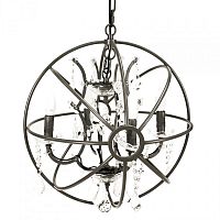 люстра foucault's orb crystal (47*47*64) коричневая в Череповце